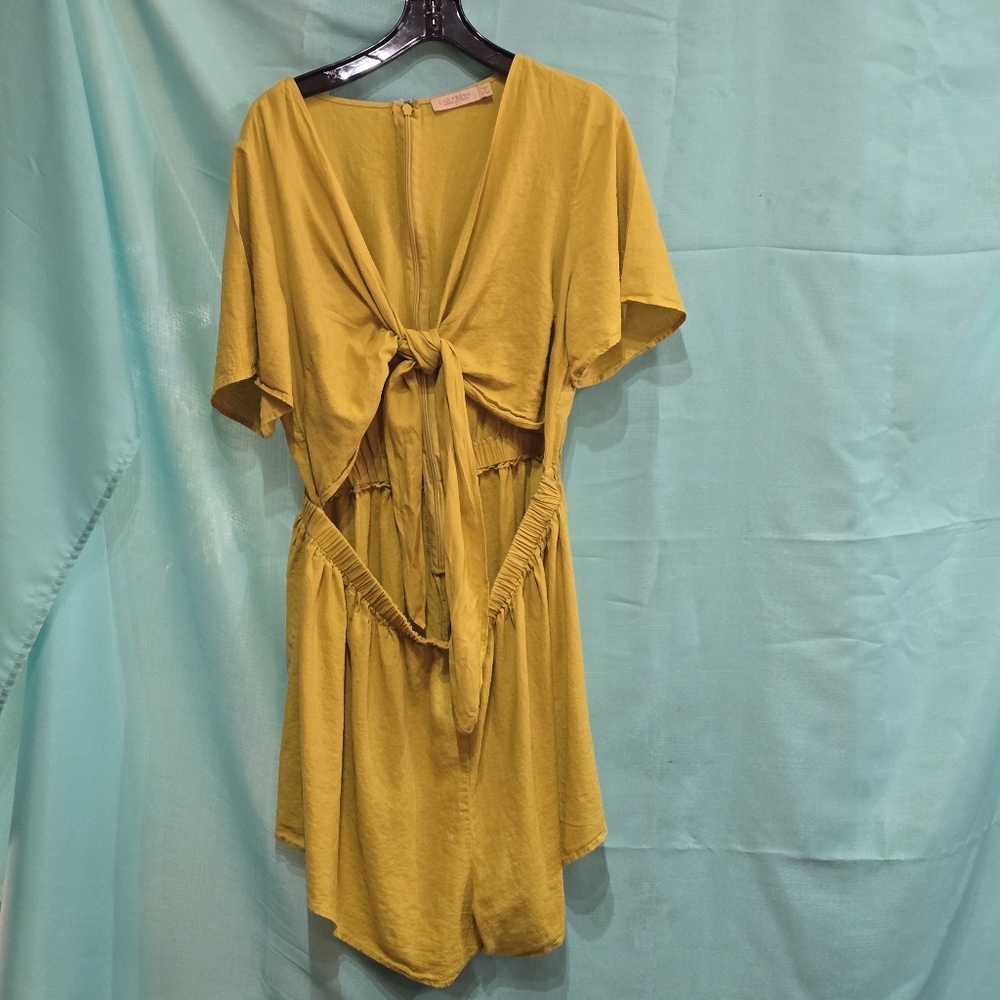 Gabifresh Fashion to Figures One Piece Romper Mustard Size 1 - Picture 2 of 5